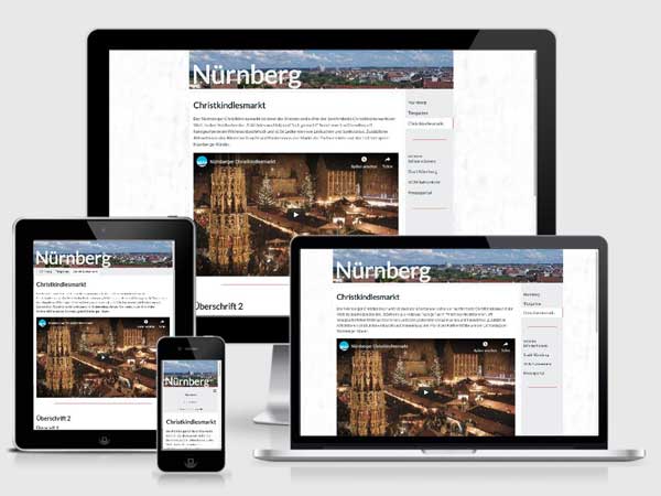 Webauftritt Nürnberg